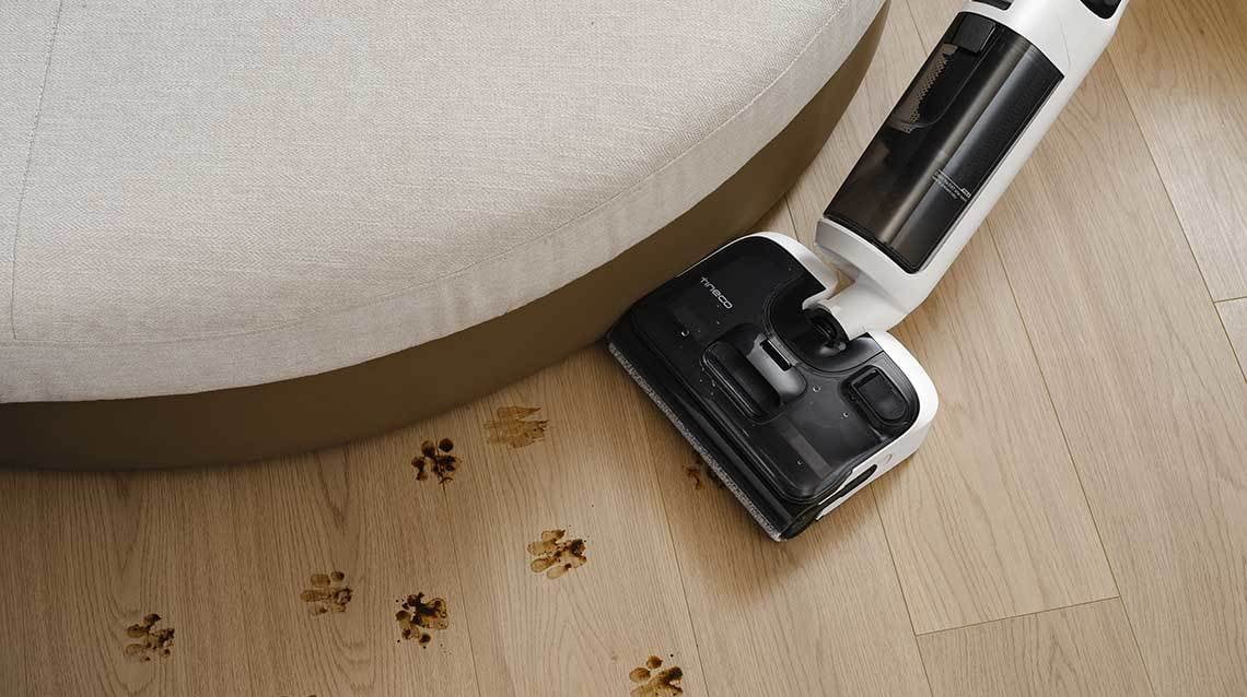 Tineco FLOOR ONE STRETCH S6 aspirapolvere a secco e umido, inclinazione