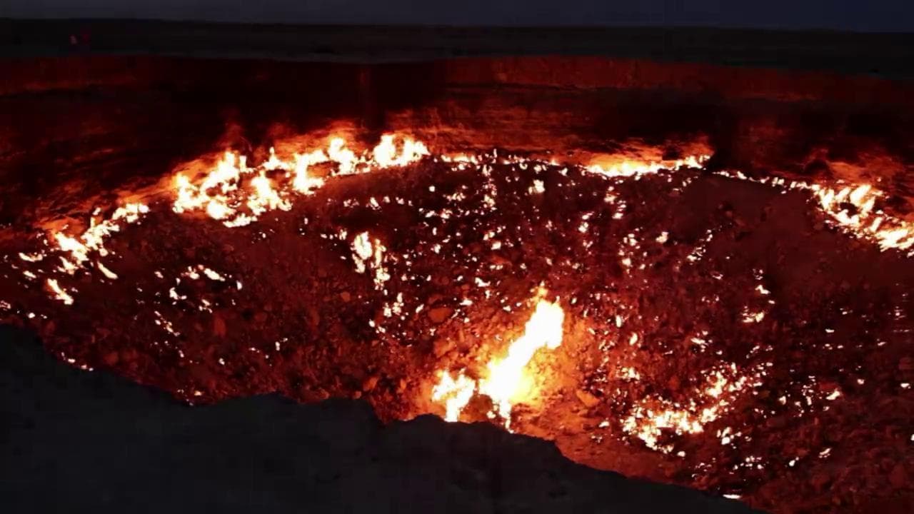 turkmenistan la porta dell inferno