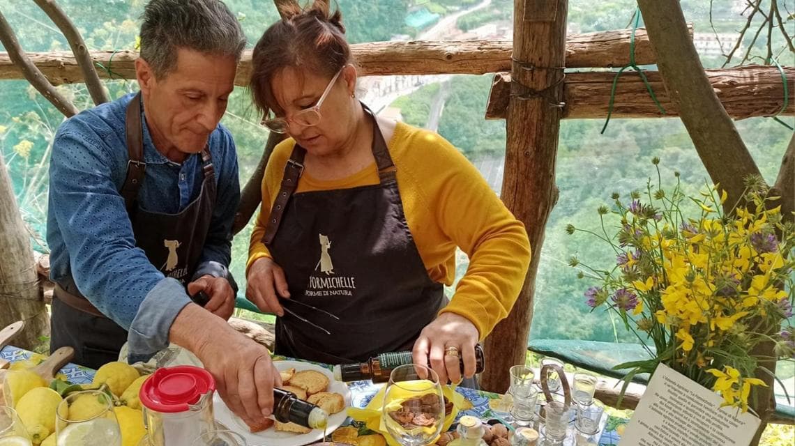 Ruben e Luisa de Le Formichelle