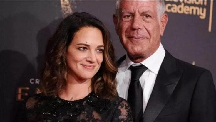 Anthony Bourdain e Asia Argento