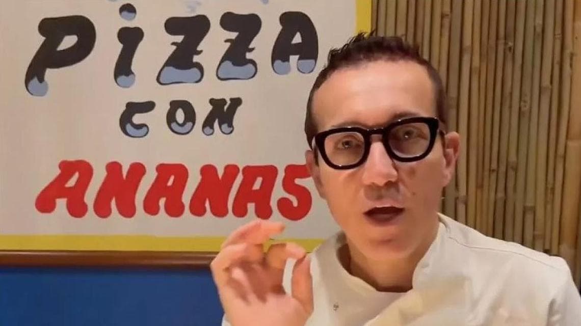 Sorbillo e la pizza all'ananas