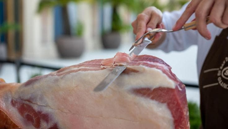 Il prosciutto protagonista tra i protagonisti alla Mostra del Cinema di Venezia