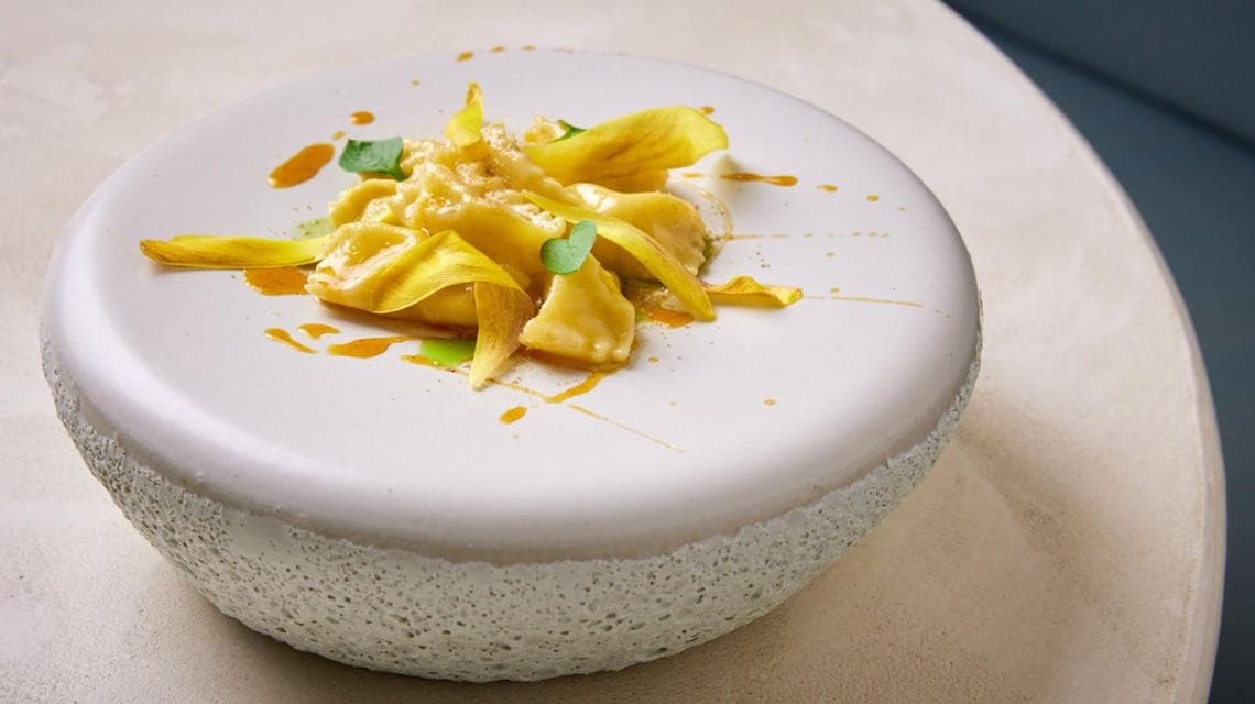 I Plin di strachitunt zafferano e lievito - foto di Francesca Moscheni