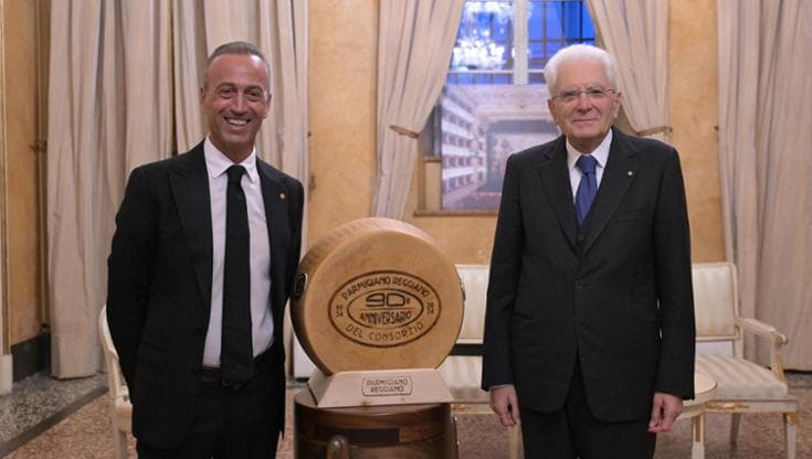 I 90 anni del Parmigiano Reggiano con Mattarella: il bello e buono della storia italiana