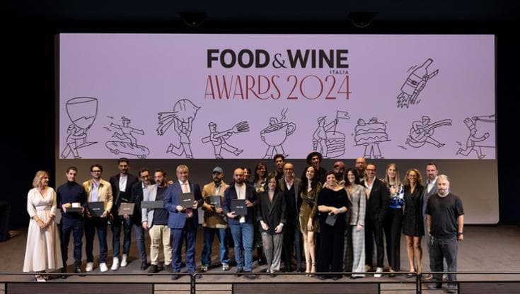 Il palco con i premiati - Foto di Martino Dini
