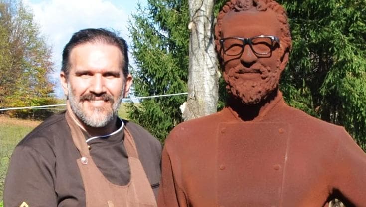 Il Bottura in cioccolato, realizzato da Mirco Della Vecchia