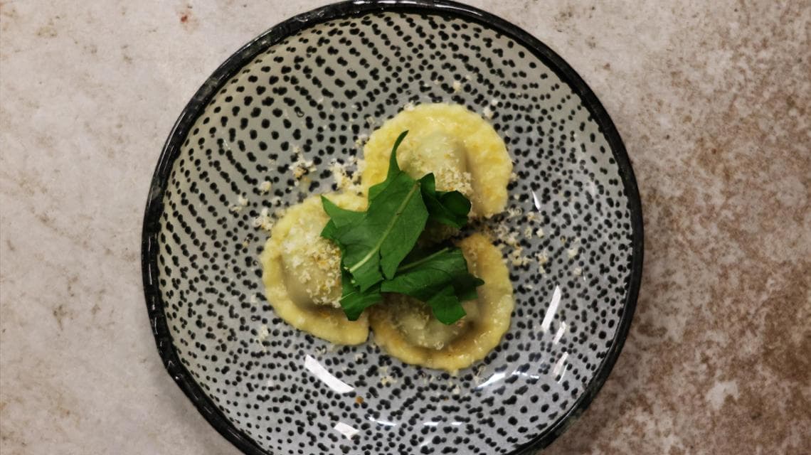 I tortelli al burro di Cristiano Tomei