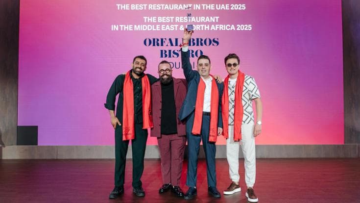 I fratelli Orfali portano ancora Dubai sul tetto dei 50 migliori ristoranti dei Paesi “Mena”
