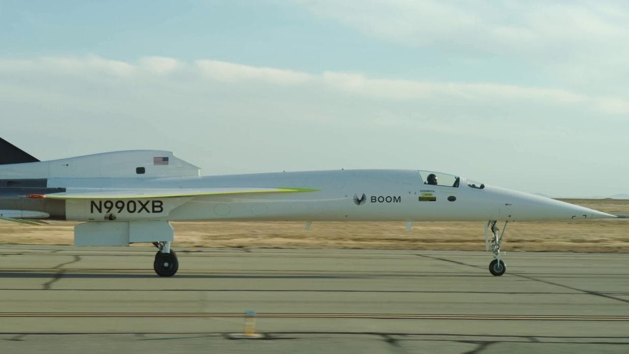 Boom Supersonic, il primo volo oltre la barriera del suono dell'erede ...