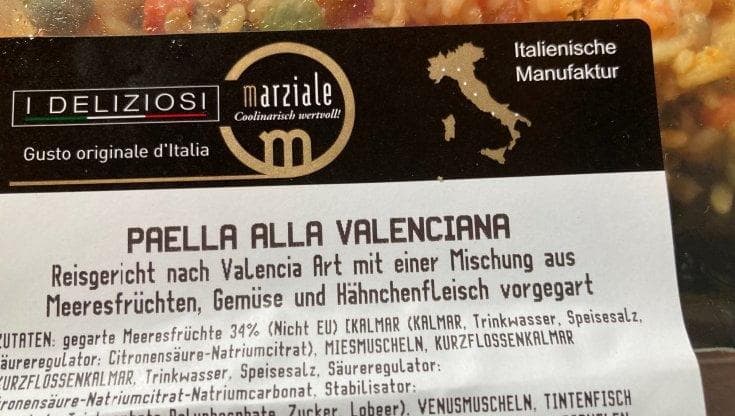 Paella "italiana" e caffè Autostrada made in Bavaria: le chicche nei supermercati tedeschi