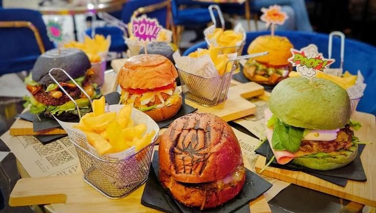 La proposta di Super Heroes Steakhouse