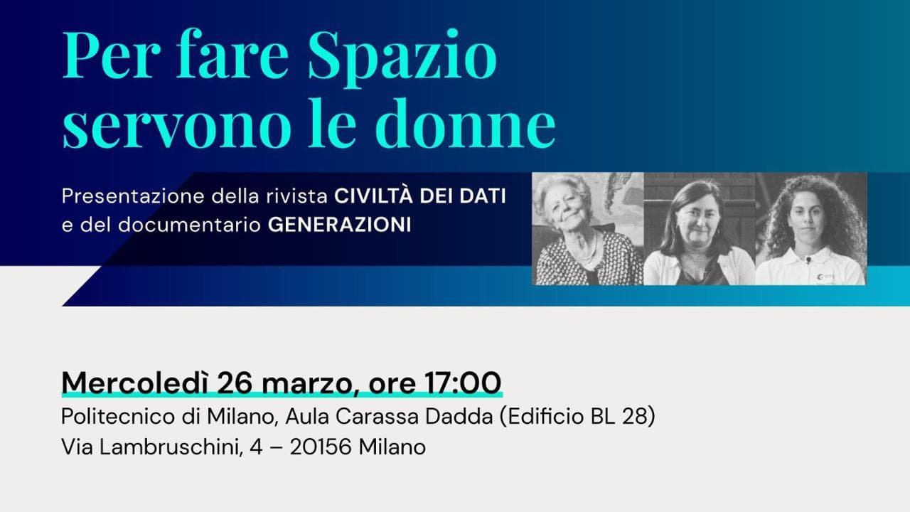 Fondazione Leonardo, Civiltà delle Macchine diventa Civiltà dei Dati