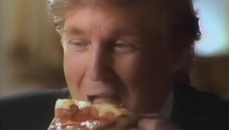 Marmi, specchi e ricetta italiana: arriva la Trump Pizza