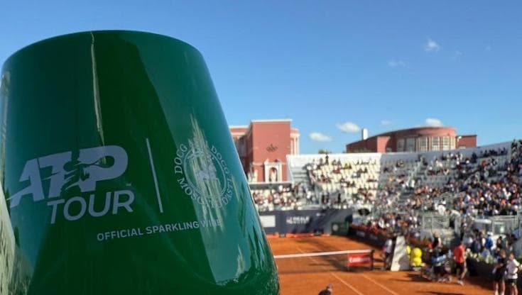 Internazionali di tennis, emozioni nel calice con l’Asti spumante
