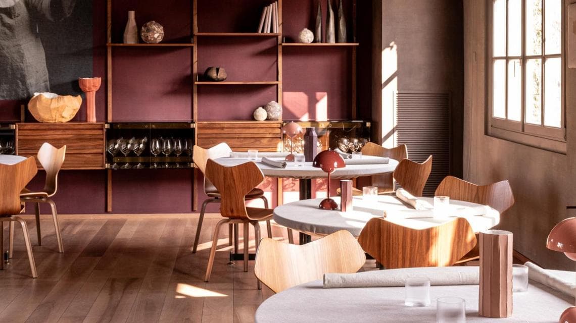 La sala del ristorante