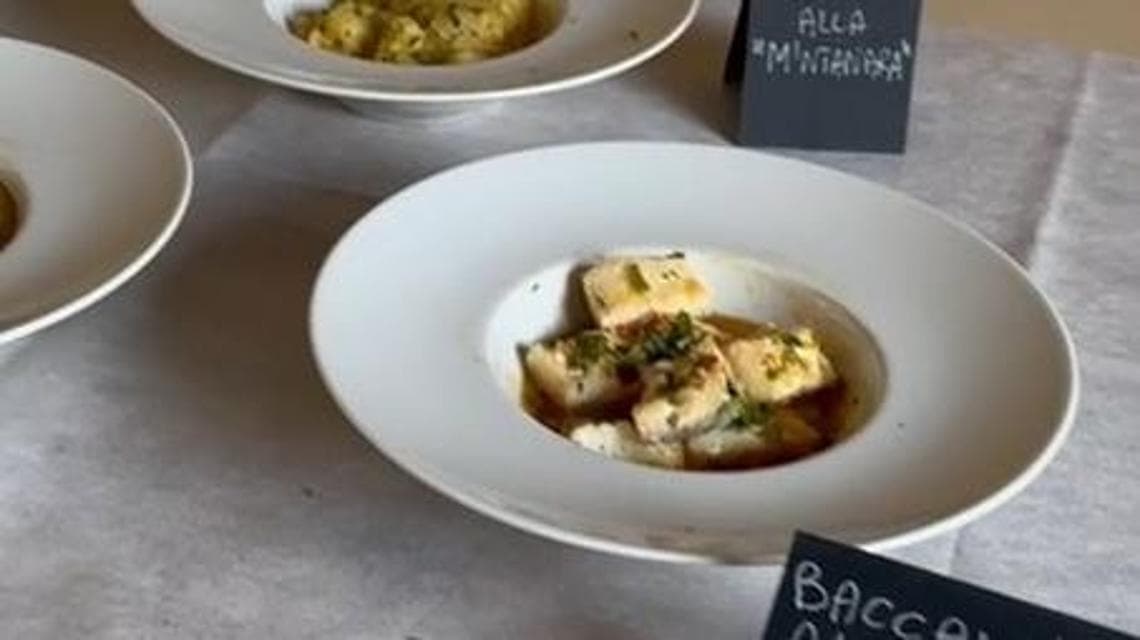 Il baccalà alla m’ntanara