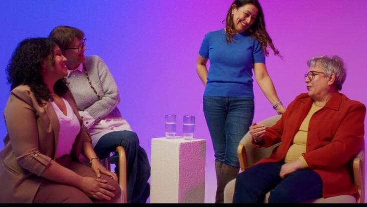 Un frame della campagna di sensibilizzazione "Pronte a prevenire"