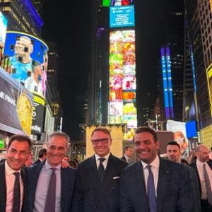 Le eccellenze della cucina italiana proiettate a Time Square per la candidatura Unesco
