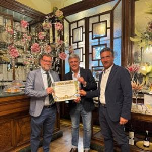 Cultura gastronomica e artigianalità: alla pasticceria Pfatisch di Torino il premio Alberini