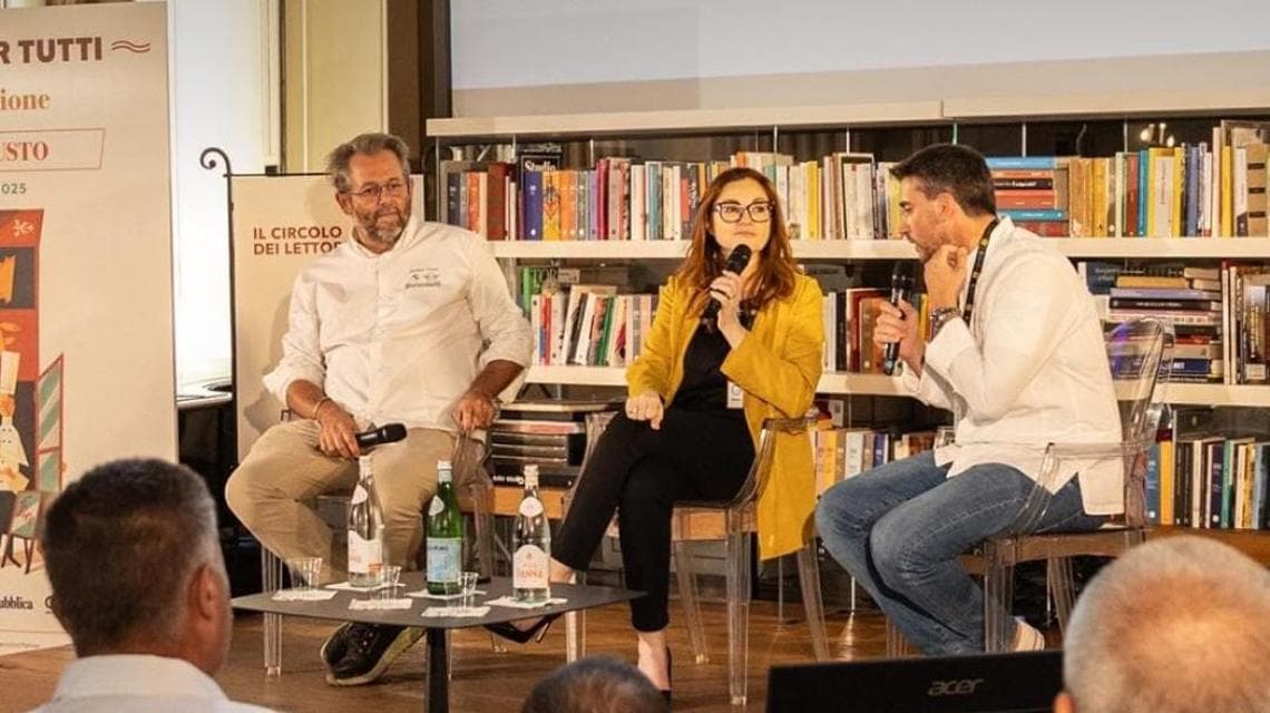 Cristiano Tomei, Eleonora Cozzella e Damiano Carrara