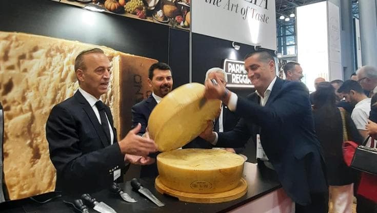 Il presidente Nicola Bertinelli al Summer Fancy Food Show di New York