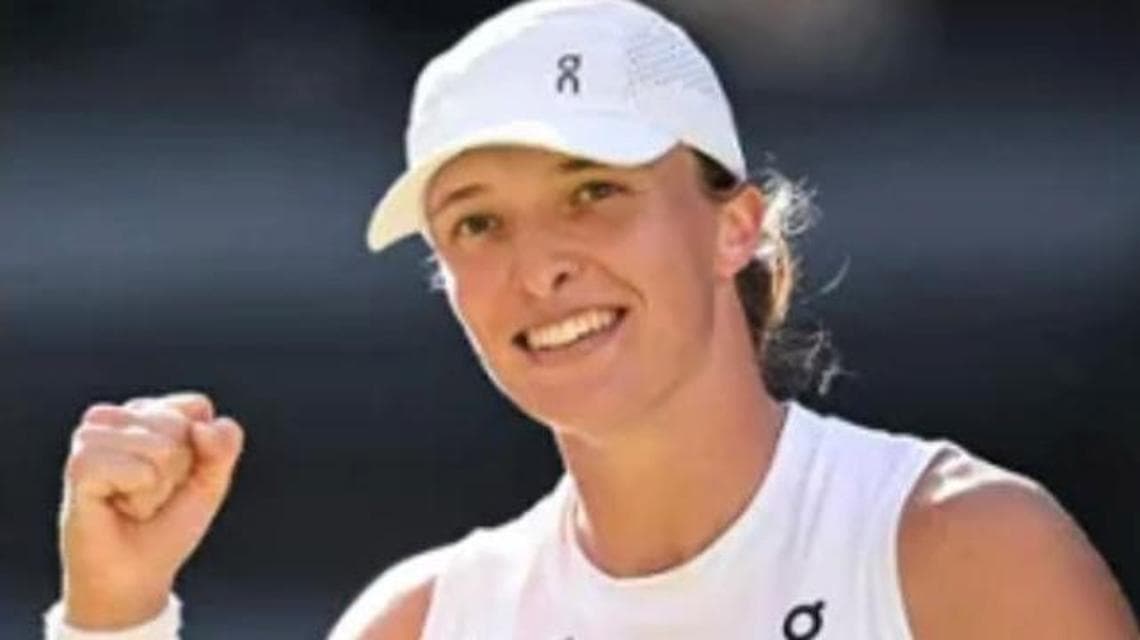 La tennista polacca Iga Swiatek