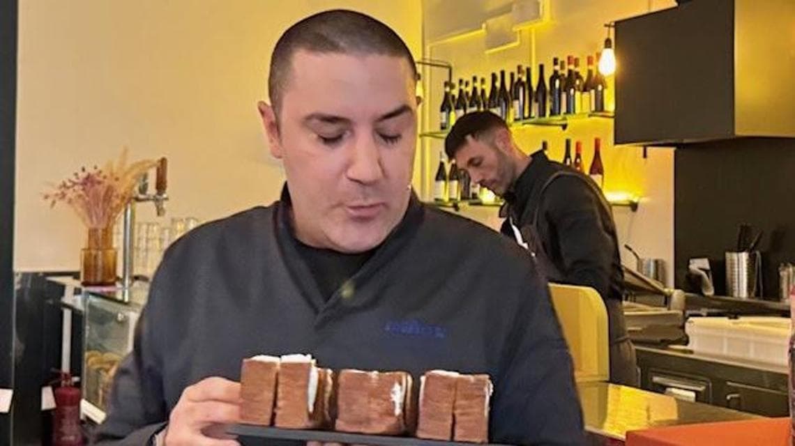 Il pastry chef Fabrizio Fiorani
