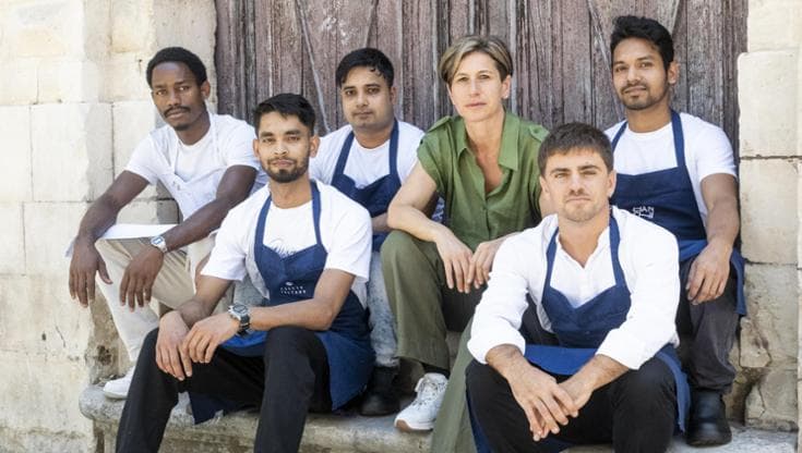 Lo staff de I Banchi (ph. Giuseppe Bornó)
