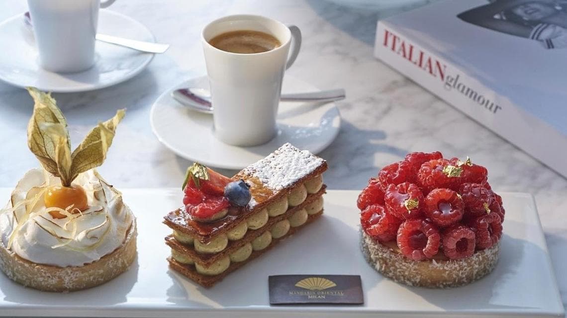 Colazione al Mandarin Oriental Hotel di Milano