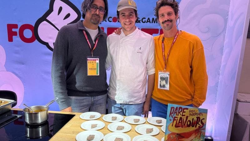 Ram V,  Fabio Severgnini e Filipe Andrade