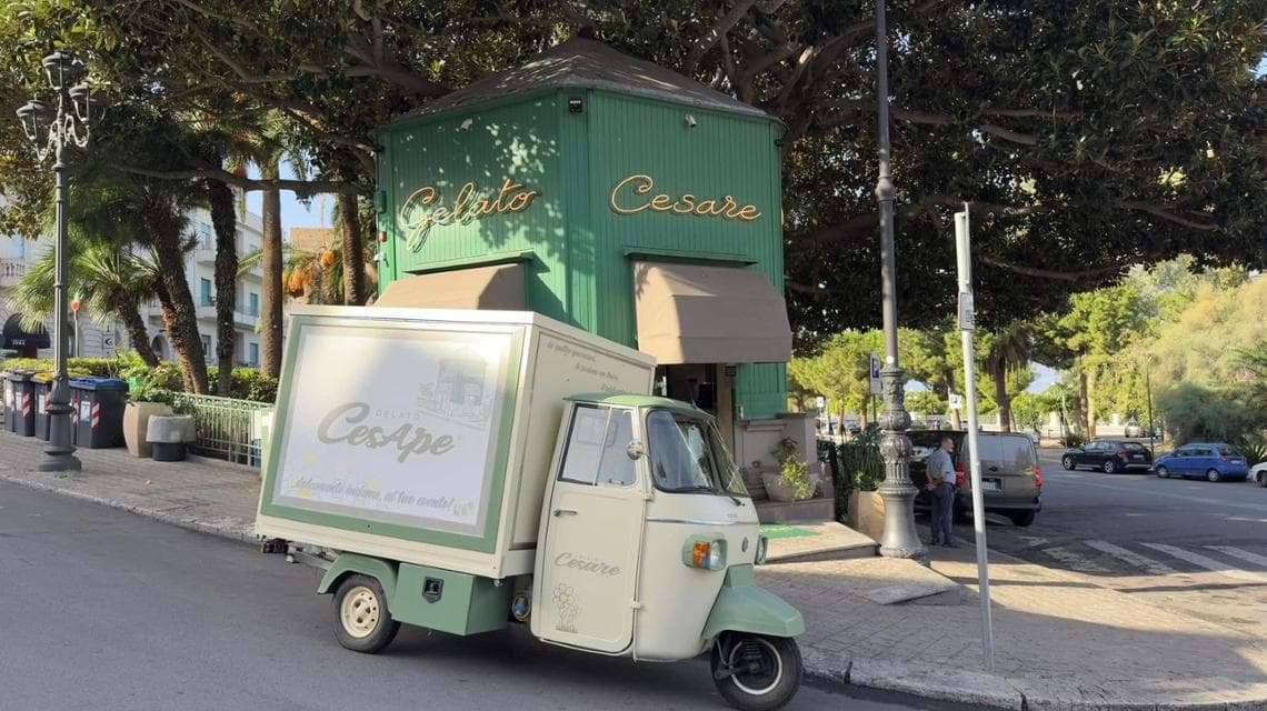 Lo storico chiosco di Cesare