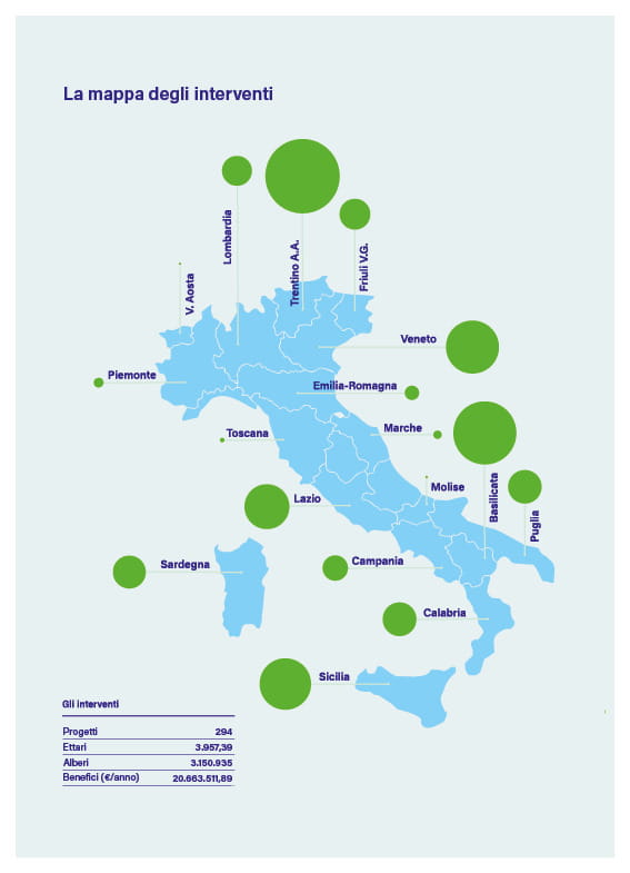 L’Italia investe sugli alberi: oltre 3 milioni piantati nel 2024 - la ...