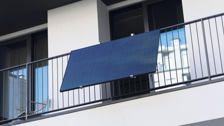 Il bonus fiscale per il fotovoltaico anche per i pannelli da balcone