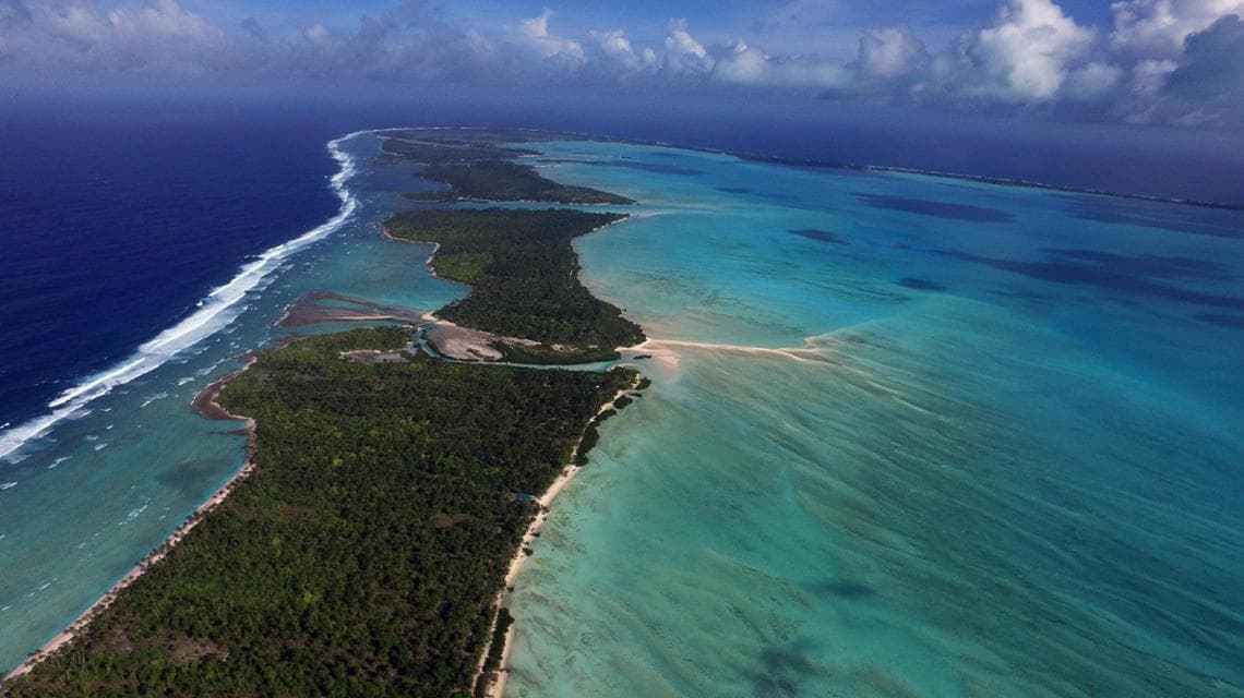 North Tarawi a Kiribati, una delle isole a rischio (foto: Josh Haner / The New York Times)
