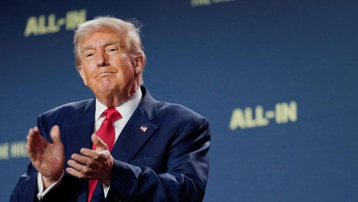 Il presidente degli Stati Uniti, Donald Trump