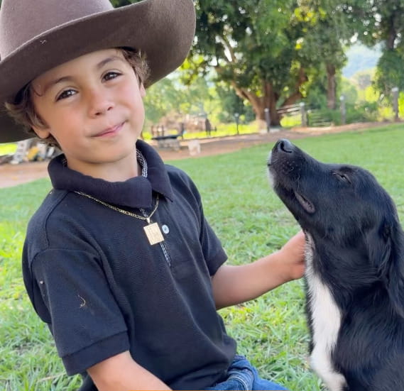 Maglietta John Deere Bambina Con Animali Fattoria - Stampa