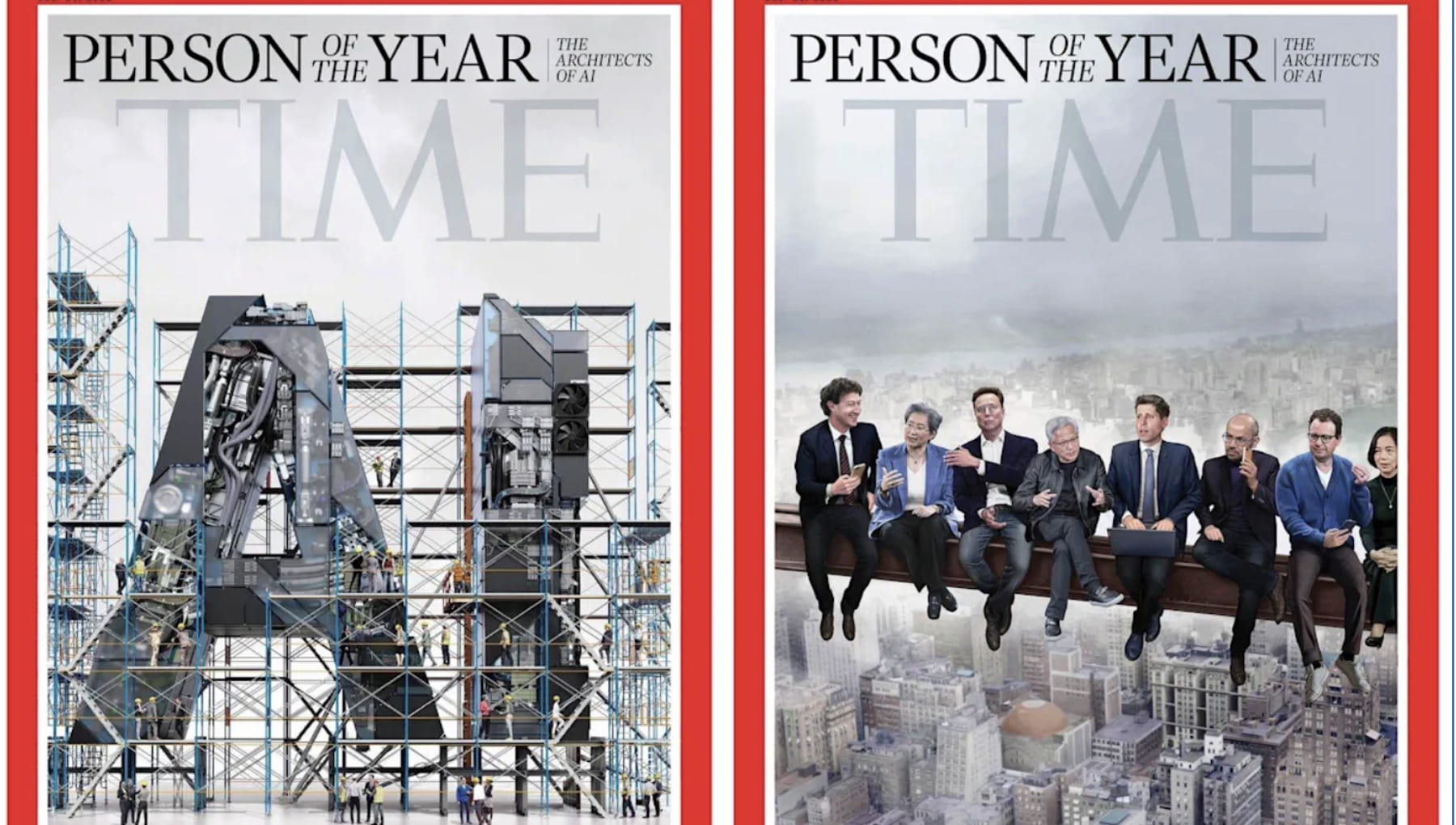 Yapay zekanın mimarları Time'a 'Yılın Kişisi' seçildi