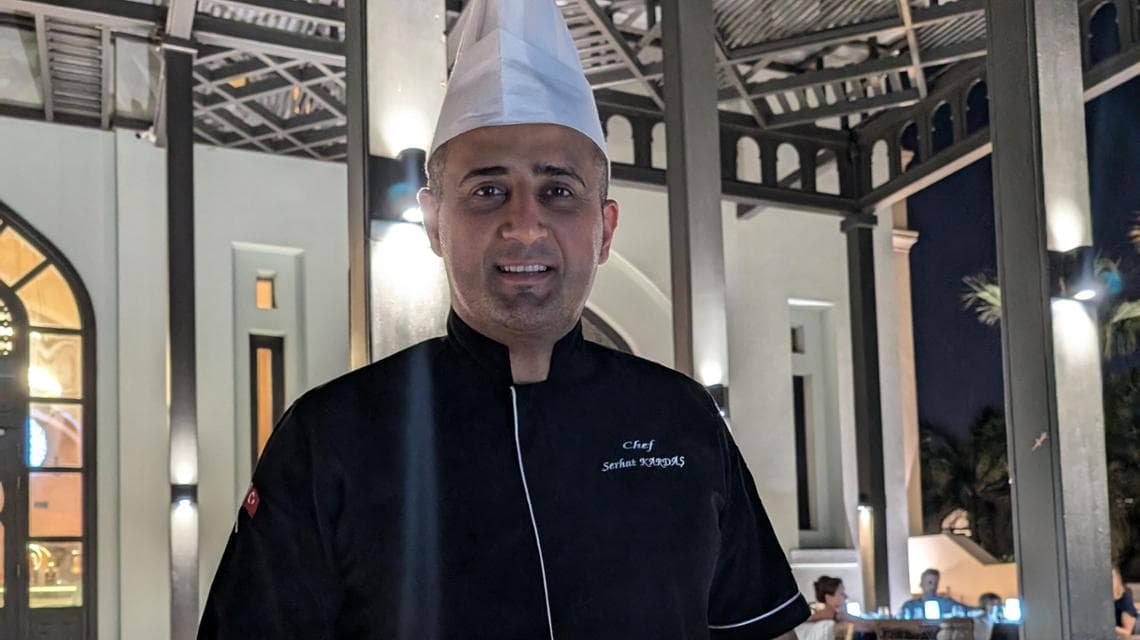 Lo chef Serhat Kardas