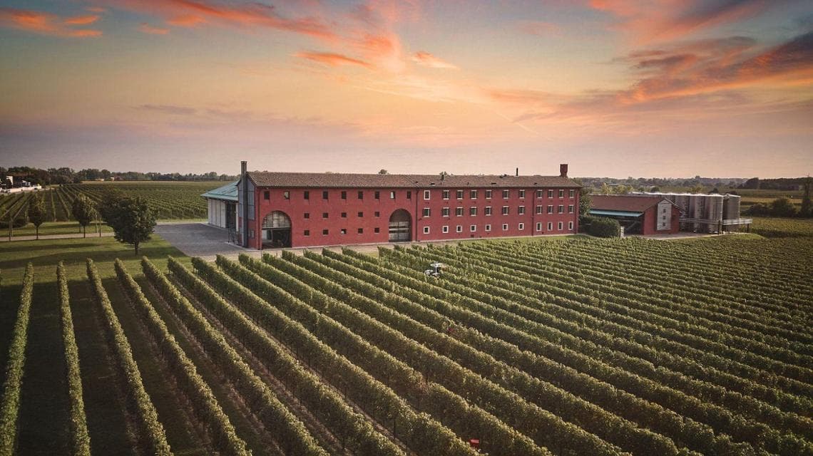 La villa dell'azienda Le Monde
