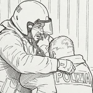 Torino'da çatışmalar, saldırıya uğrayan polislerin fotoğrafı AI. Polis: 