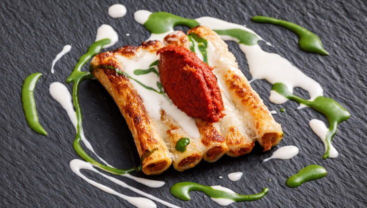 Ziti al ragù con braciola dello chef lucano Vitantonio Lombardo