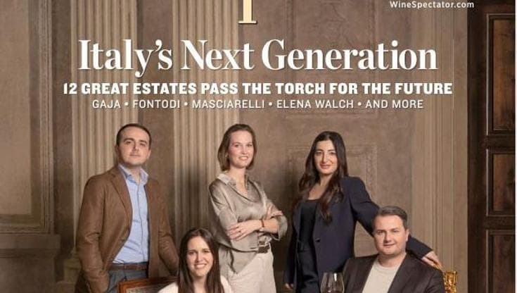 Le nuove generazioni del vino sulla copertina di Wine Spectator: i magnifici 12