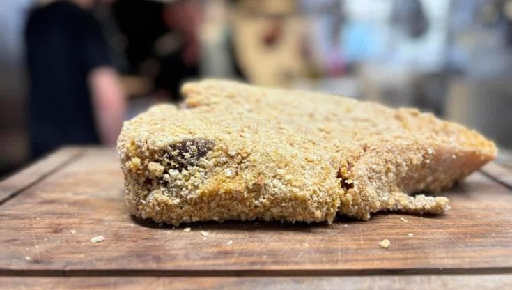 La bistecca fritta di Paolo Gori di Burde