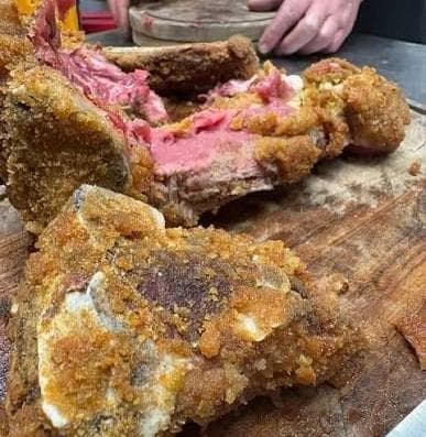 La bistecca fritta di Paolo Gori di Burde