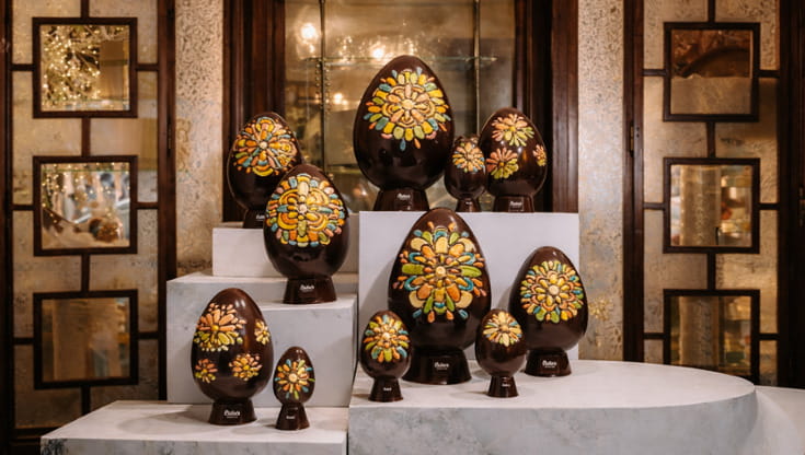 Le uova al cioccolato di Pfatisch, a Torino