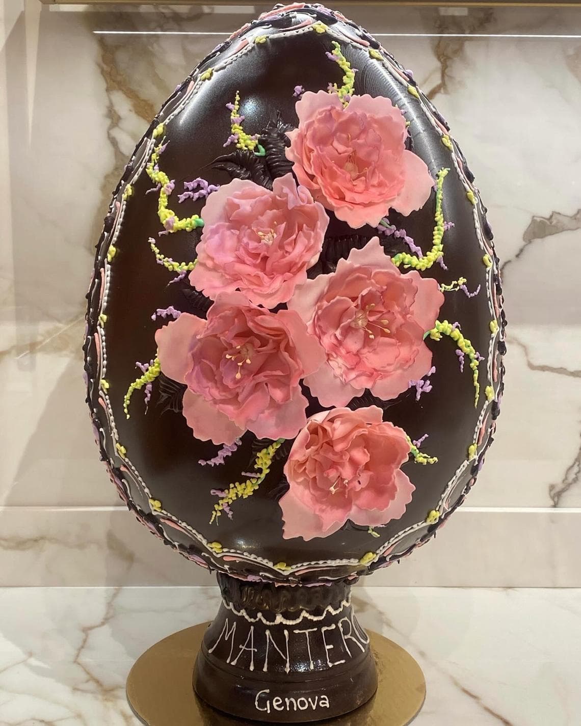 L'uovo secondo la Pasticceria Mantero di Genova