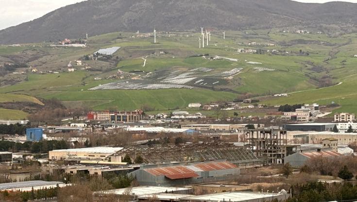 Il centro abitato di Tito Scalo a soli 4 km dal SIN