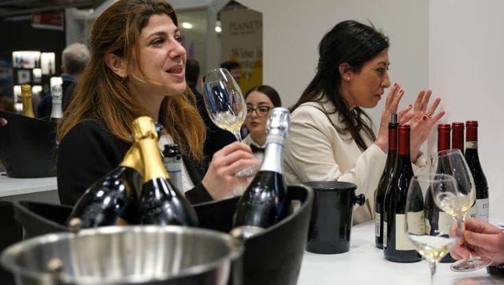 Uno stand durante la scorsa edizione di Vinitaly