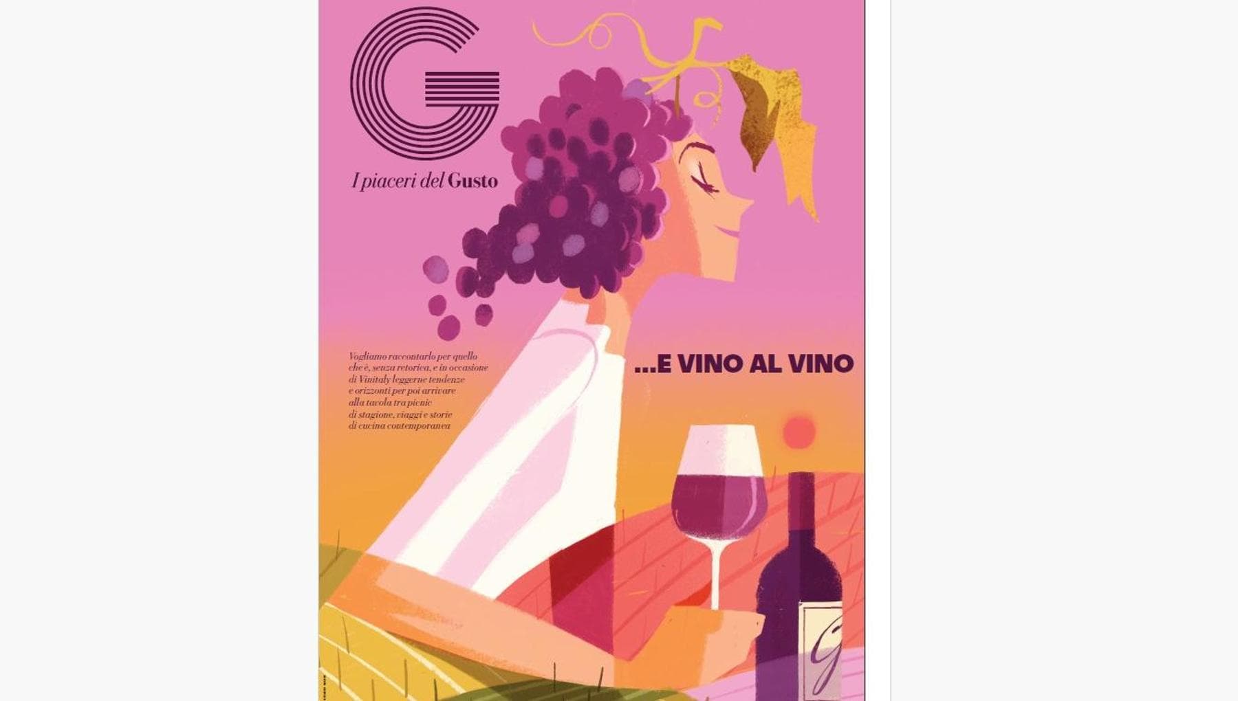 E vino al vino: giovedì 9 aprile torna in edicola I Piaceri del Gusto
