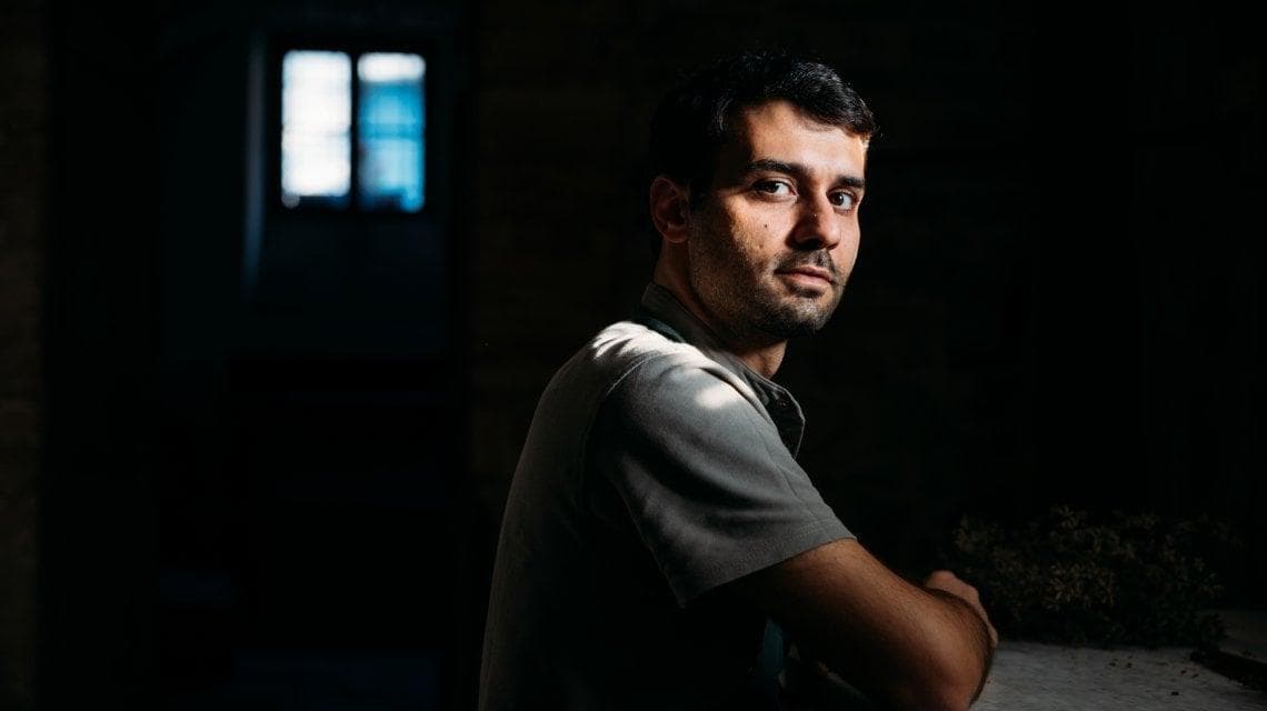 Giulio Gigli in un ritratto di Andrea Di Lorenzo